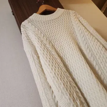 새상품급 HARE 하레 니트 롱 슬리브 S