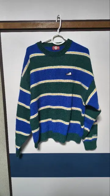 컨버스 스트라이프 스웨트 셔츠