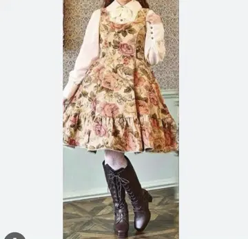 M 시마무라 쿠루미 노엘 드 메모와르 고블랑 오버롤 스커트