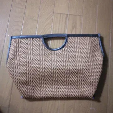 BEAMS HEART 니트 토트백