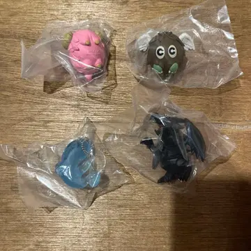 유희왕 시리즈 몬스터 쁘띠 마스코트 2 가챠 마스코트 4개 세트