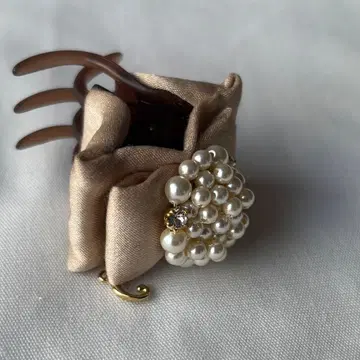 컴플렉스 비즈 클래식 펄 디저트 클립