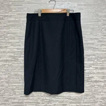 23구 23KU 스트라이프 타이트 스커트 46 무릎 기장 미니 스커트