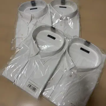 와이셔츠 5L 화이트 묶음 판매 빅 사이즈