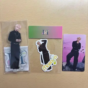 INI 기무라 마사야 아크릴 스탠드 스티커 트레이딩 카드