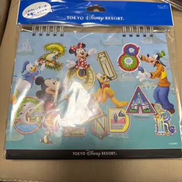 2018년판 탁상 달력 도쿄 디즈니 리조트