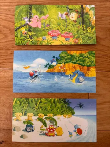 포켓몬 카드 서던 아일랜드 특전 엽서 5종 낱개 판매 불가