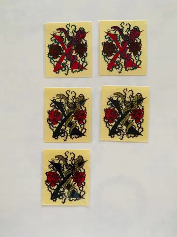 초레어 새상품 X 스티커 5개