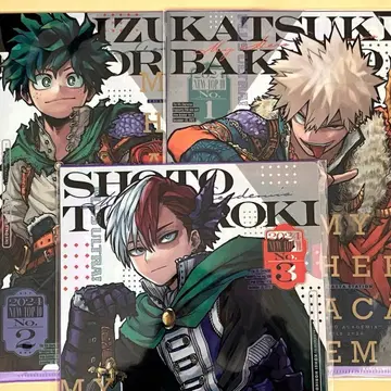 나의 히어로 아카데미아 최강 점프 클리어 파일 3종