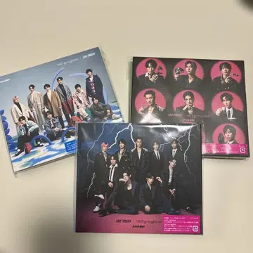 Snow Man LOVE TRIGGER 앨범 세트