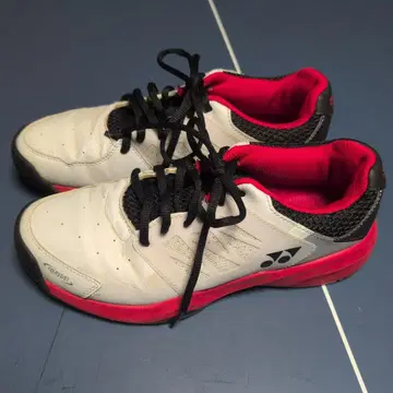 YONEX 테니스화 화이트/레드 24.5
