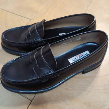 [ 새상품급 ] HARUTA 블랙 로퍼 24cm