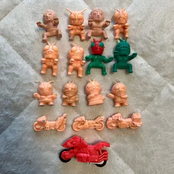 가면라이더 피규어 세트 17체 바이크 포함