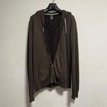 07SS ABOUT A BOY Braided Mesh V넥 티