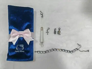 헬로키티 주얼리 파우치 산리오 참 스트랩 팔찌