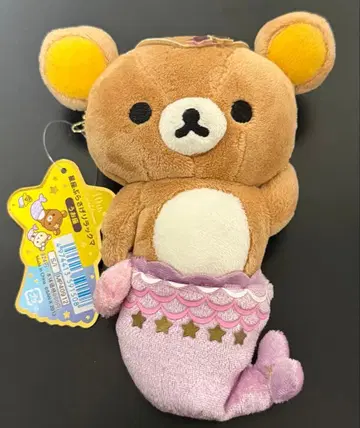 리락쿠마 별자리 걸이 마스코트 봉제 인형 물고기자리