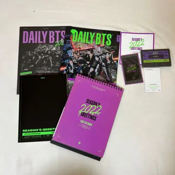 BTS 2022 시즌 그리팅 세트