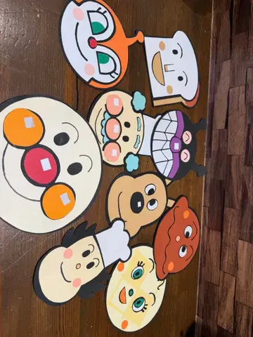 호빵맨 생일 파티 장식 세트