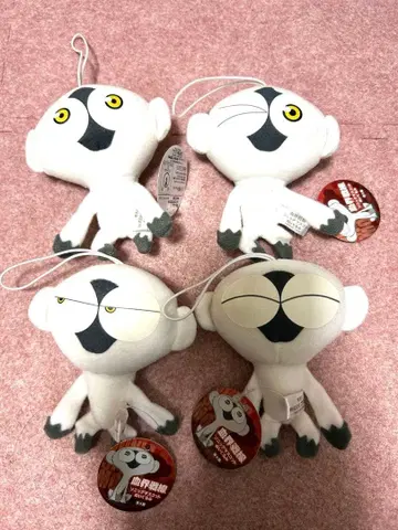 [택 포함] 혈계전선 소닉 봉제 인형 마스코트 4개 세트