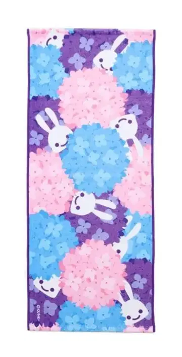 CUNE 큔 수국 타월 미사용 새상품