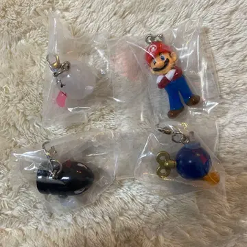 슈퍼 마리오 메지루시 액세서리 4종 세트