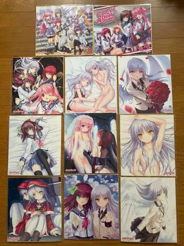 Angel Beats! 색지 세트 11장