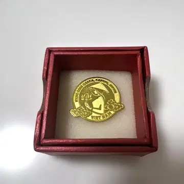 오사카 엑스포 베트남 핀 배지 골드