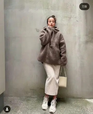 TRUNC88 트렁크에이티에이트 보아 후드티