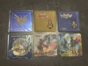 드래곤 퀘스트 코스터 6개 세트 (루이다의 술집, 아르토니아 등)