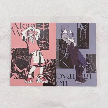 니지산지 히어로즈 하프애니 코야나기 로우 아카기 웬 엽서