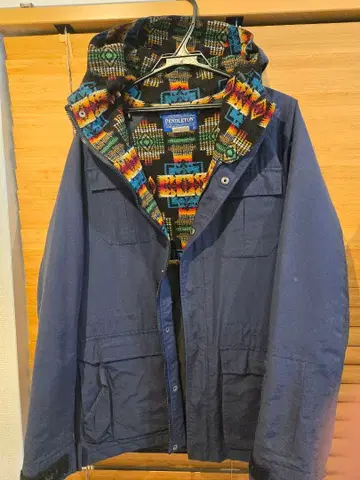 소프넷 펜들턴 콜라보 마운틴 후드티