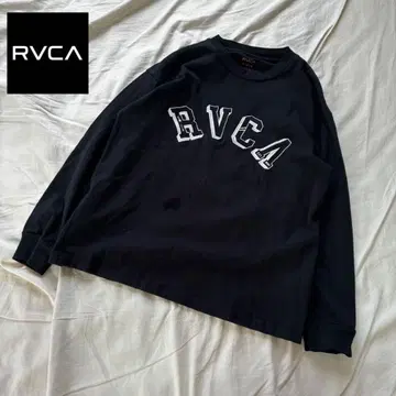 레어 새상품급 RVCA 롱티 블랙 M