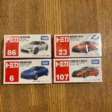 토미카 미니카 세트 86 BRZ GT-R IS F CCS-R