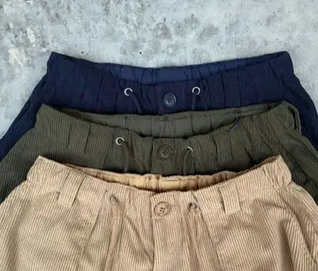 코듀로이 팬츠 2+2 연 목걸이