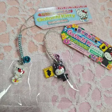 지역 한정 키티 스트랩 가고시마