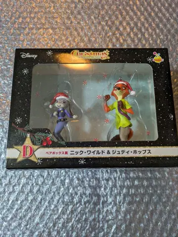크리스마스 닉 와일드 & 주디 홉스 피규어 세트