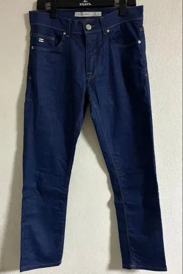 ZARA MAN 다크 블루 슬림핏 데님 팬츠