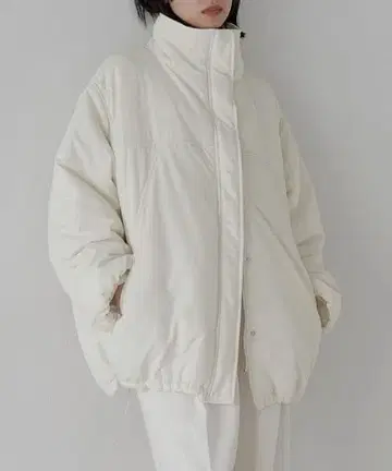 [ hellam ] 헤람 충전솜 스탠드 미들 코트