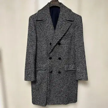 Kiton 더블 브레스트 체스터 코트