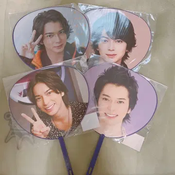 아라시 (마츠모토 준) 미니 부채 4장 세트