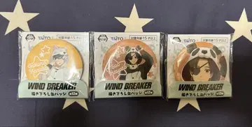 WIND BREAKER 오리지널 캔뱃지 3종