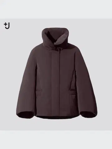 하이브리드 다운 자켓 와인