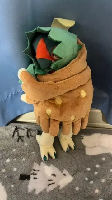 포켓몬 센터 한정판 주나이퍼 봉제 인형 포켓몬