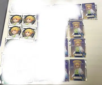 점프페스타 2026 점페스 귀멸 아가츠마 젠이츠 캔뱃지 & 클리어 카드