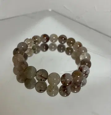컬러풀 루틸 쿼츠 팔찌 17cm