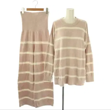 젤라또피케 핫 스무디 셋업 룸웨어 니트 F 핑크