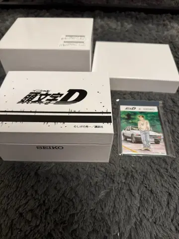 SEIKO 이니셜 D 콜라보 모델 크로노그래프 1995개 한정판