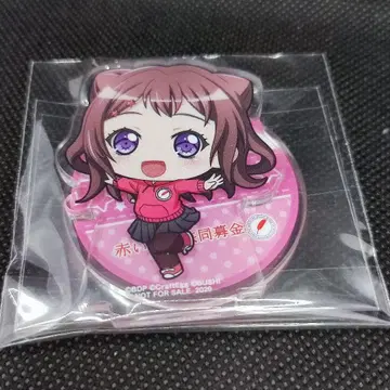 뱅드림 빨간 깃털 아크릴 스탠드 토야마 카스미