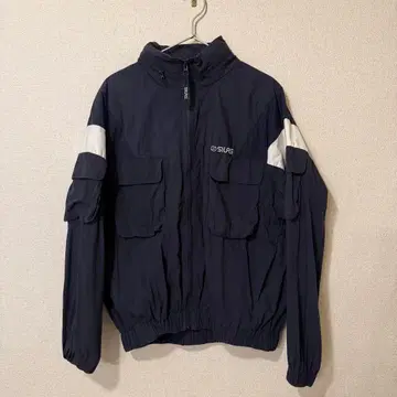 SILAS 네이비 나일론 자켓