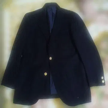 VAN 자켓 멜톤 네이비 블레이저 남성용 M